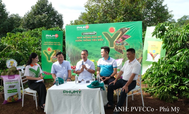 PVFCCo – Phú Mỹ tiếp tục đẩy mạnh các hoạt động tiếp thị, tư vấn kỹ thuật, xây dựng mô hình trình diễn và tăng cường kết nối trực tiếp với nông dân, đại lý, nhà phân phối. Ảnh: PVFCCo – Phú Mỹ
