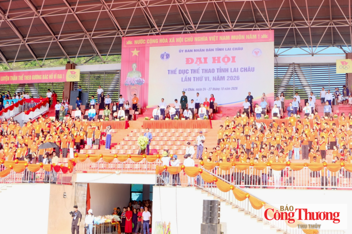 Lai Châu: Khai mạc Đại hội Thể dục thể thao lần thứ VI - 4