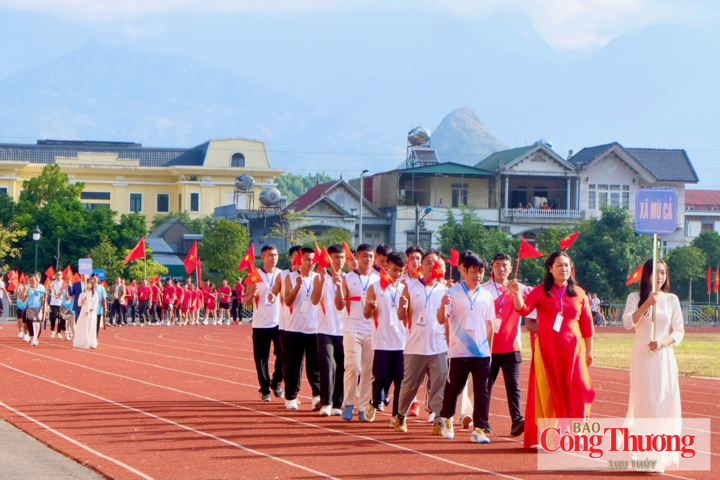 Chương trình khai mạc Đại hội Thể dục thể thao tỉnh Lai Châu lần thứ VI năm 2026 diễn ra thành công tốt đẹp.