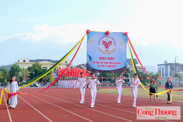 Lai Châu: Khai mạc Đại hội Thể dục thể thao lần thứ VI - 6