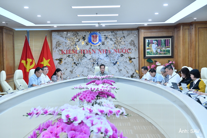 Tổng Kiểm toán nhà nước Nguyễn Hữu Nghĩa làm việc với Ban Tổ chức Hội thảo quốc tế “Cơ quan Kiểm toán tối cao trong bối cảnh mới: Tầm nhìn, Thể chế và Đổi mới”, tháng 10/2026.