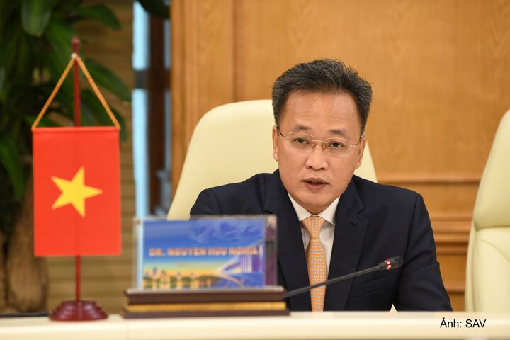 Tổng Kiểm toán nhà nước Nguyễn Hữu Nghĩa phát biểu khai mạc hội nghị.