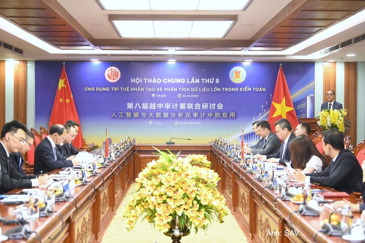 Hội thảo chung lần thứ 8 của Kiểm toán nhà nước Việt Nam và Cơ quan Kiểm toán quốc gia Trung Quốc.