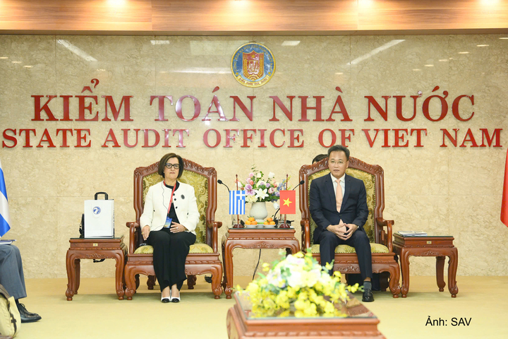 Tổng Kiểm toán nhà nước Nguyễn Hữu Nghĩa cảm ơn sự ủng hộ và phối hợp tích cực của HCA với Kiểm toán nhà nước Việt Nam thời gian qua.