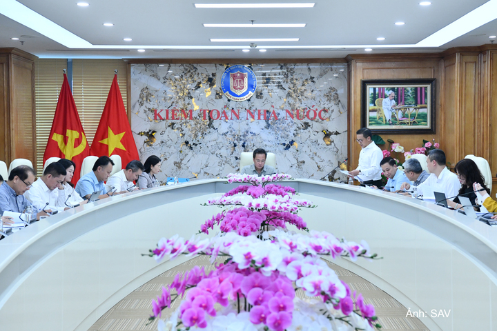 Tổng Kiểm toán nhà nước Nguyễn Hữu Nghĩa làm việc với Ban Tổ chức Hội thảo quốc tế “Cơ quan Kiểm toán tối cao trong bối cảnh mới: Tầm nhìn, Thể chế và Đổi mới”, tháng 10/2026.