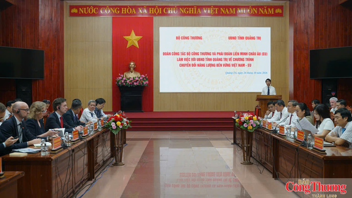 Toàn cảnh buổi làm việc.