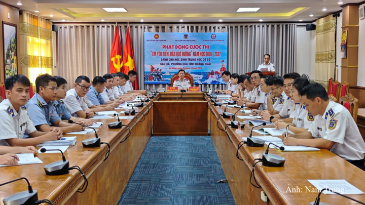 Phát động Cuộc thi trực tuyến “Em yêu biển, đảo quê hương” năm học 2026 - 2027 dành cho học sinh trung học cơ sở tỉnh Quảng Ngãi.