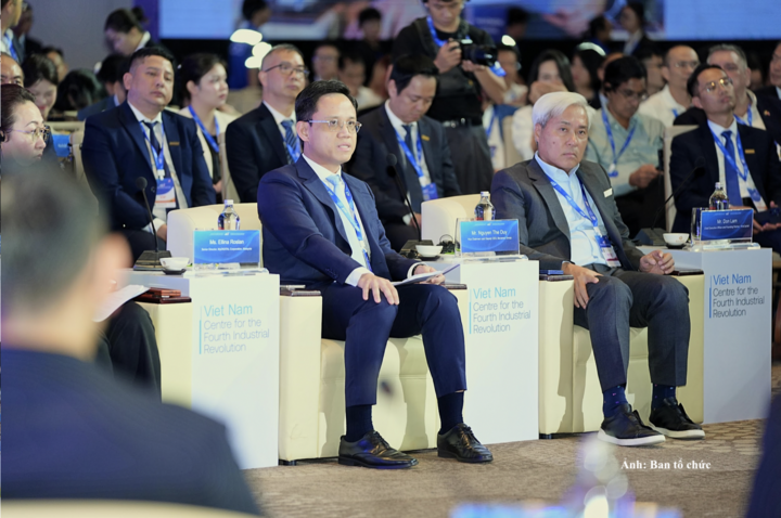 Ông Nguyễn Thế Duy, Phó Chủ tịch Hội đồng quản trị kiêm Phó Tổng Giám đốc Tập đoàn Becamex phát biểu tại sự kiện.