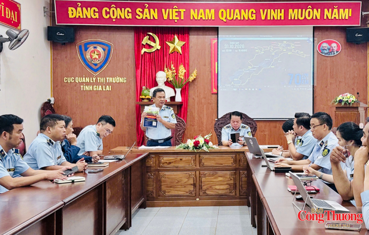 Lực lượng Quản lý thị trường tập trung kiểm tra, giám sát tại các địa điểm tổ chức sự kiện, khu vực đông khách du lịch.