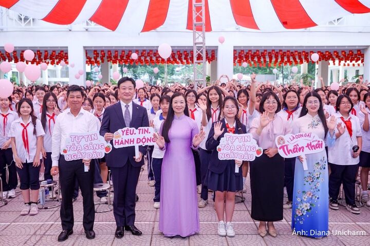 Chương trình dự kiến tiếp cận hơn 120.000 nữ sinh tại 186 điểm trường thuộc 20 tỉnh, thành phố trong năm học 2026-2027
