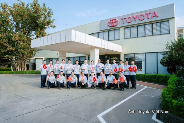 Những tay nghề xuất sắc của Toyota Việt Nam từng chinh phục Hội thi tay nghề Toyota Châu Á - Thái Bình Dương.
