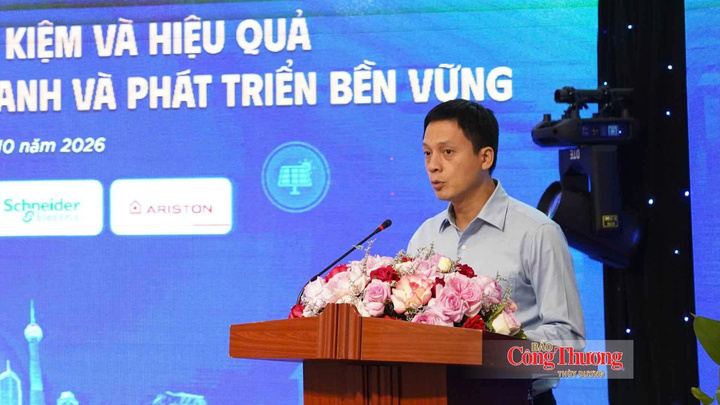 Ông Lại Đức Tuấn, Phó trưởng phòng Tiết kiệm Năng lượng, Cục Năng lượng - Dầu khí (Bộ Công Thương).