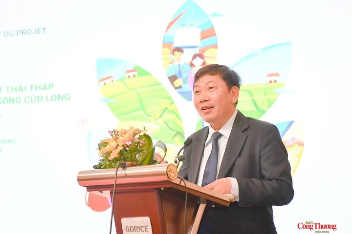 Ông Nguyễn Đỗ Tuấn Anh, Vụ trưởng Vụ Hợp tác quốc tế - Bộ Nông nghiệp và Môi trường, phát biểu khai mạc.