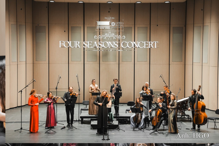 Chương trình hòa nhạc “Four Seasons Concert 2024” được tổ chức tại Nhà hát Hồ Gươm.