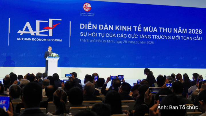 Thủ tướng Chính phủ Lê Minh Hưng dự và phát biểu chỉ đạo tại Diễn đàn Kinh tế mùa Thu 2026.