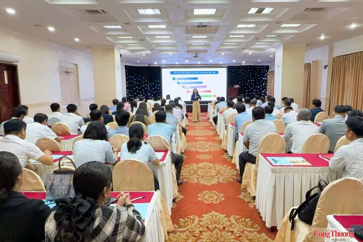 Quang cảnh tại buổi tập huấn.