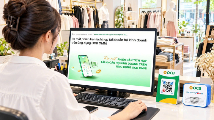 OCB Smart Merchant hỗ trợ thanh toán, quản lý dòng tiền hiệu quả.