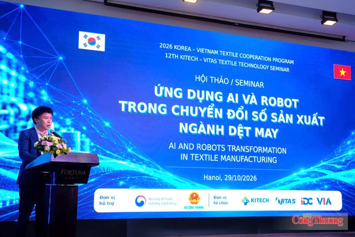 Ông Đỗ Nam Bình - Phó Cục trưởng Cục Công nghiệp, Bộ Công Thương phát biểu tại hội thảo.