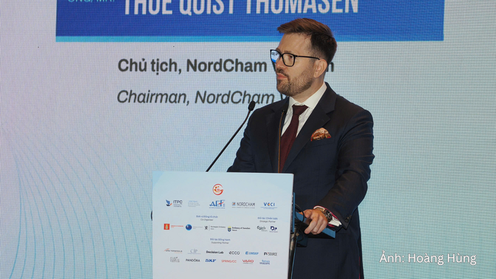 Ông Thue Quist Thomasen, Chủ tịch NordCham Việt Nam.