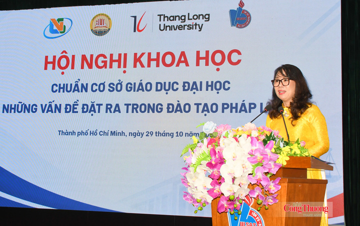 TS. Nguyễn Thị Hoa Tâm, Phó Giám đốc phụ trách Trường Đại học Lao động - Xã hội, Cơ sở II, TP. Hồ Chí Minh.