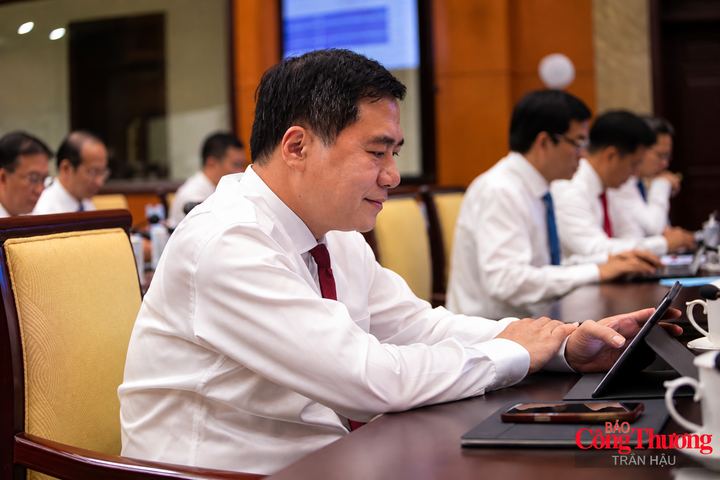Phó Bí thư Thành ủy TP. Hồ Chí Minh Nguyễn Sinh Nhật Tân tham dự kỳ họp.
