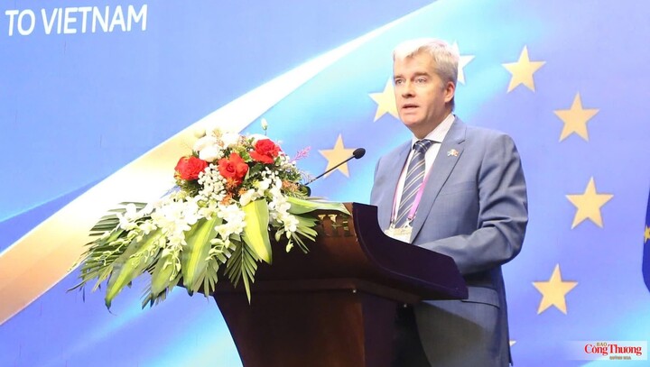 Ông Gonzalo Serrano, Phó trưởng Ban các quan hệ đối tác phái đoàn Liên minh châu Âu tại Việt Nam.