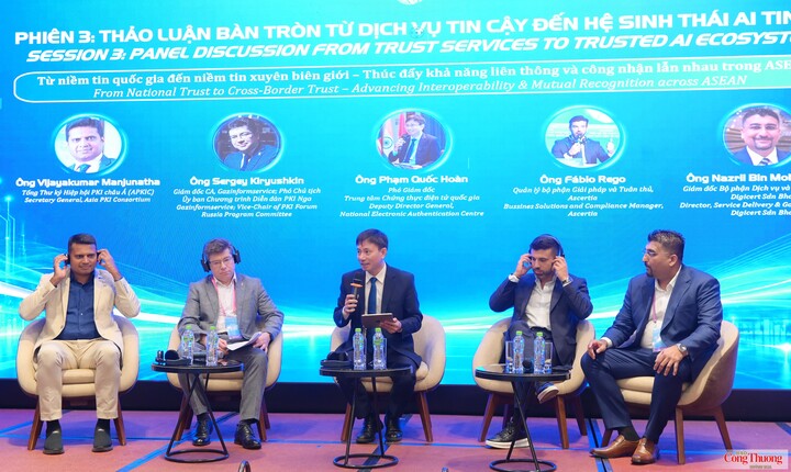 Phiên thảo luận bàn tròn “Từ dịch vụ tin cậy đến hệ sinh thái AI tin cậy".