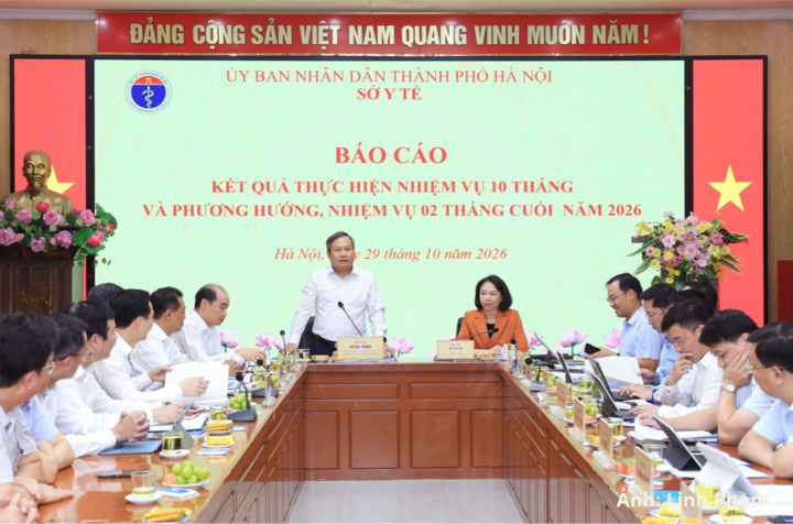 Toàn cảnh buổi làm việc.