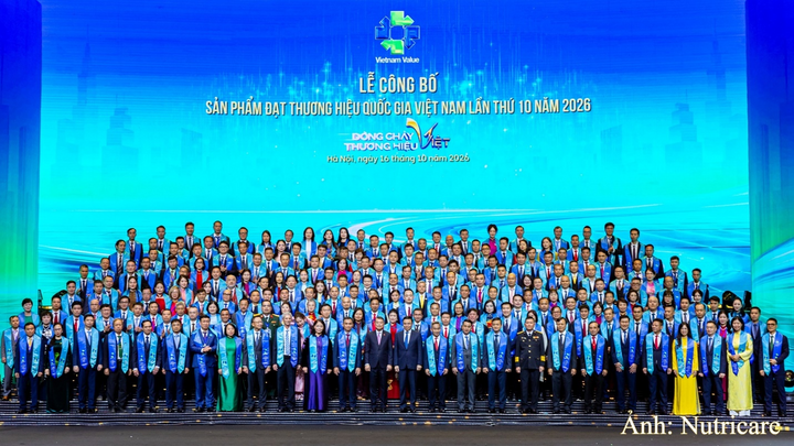 Đại diện 227 doanh nghiệp có sản phẩm đạt Thương hiệu quốc gia Việt Nam 2026.
