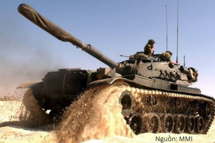 Xe tăng M60 của Morocco sau khi nâng cấp. Nguồn: MMI