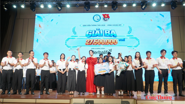 Đội thi Đại học Duy Tân phần thưởng của đội đoạt giải Ba tổng trị giá 27,5 triệu đồng