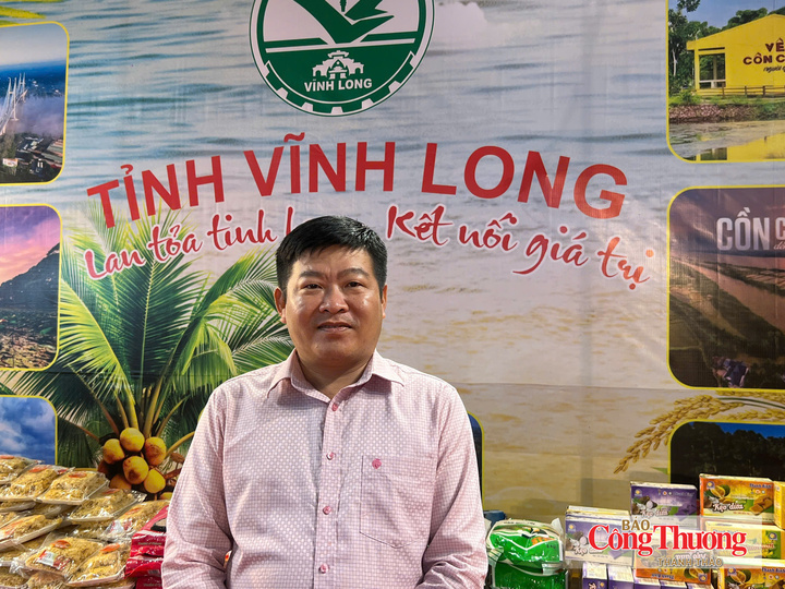 Ông Phạm Thành Nam, Phó Giám đốc Trung tâm Khuyến công và Xúc tiến thương mại tỉnh Vĩnh Long.