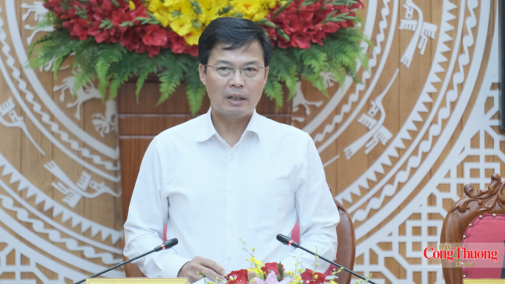 Ông Đinh Văn Tuấn, Phó Chủ tịch UBND tỉnh Lâm Đồng phát biểu tại buổi họp báo.