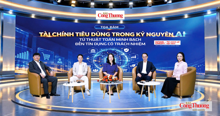 Tọa đàm “Tài chính tiêu dùng trong kỷ nguyên AI: Từ thuật toán minh bạch đến tín dụng có trách nhiệm”.