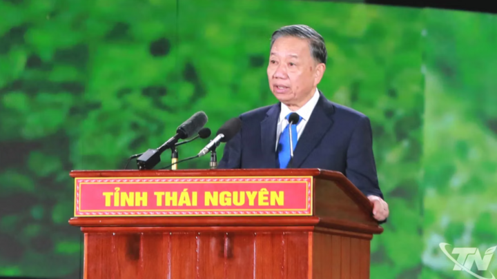 Theo Tổng Bí thư, Chủ tịch nước Tô Lâm phát biểu tại chương trình.