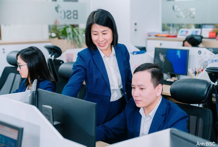 Hoạt động giao dịch tại BSC.