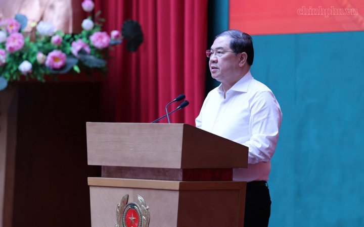 Phó Thủ tướng Thường trực Chính phủ Phạm Gia Túc phát biểu chỉ đạo Hội nghị - Ảnh: chinhphu.vn/Phương Nguyên