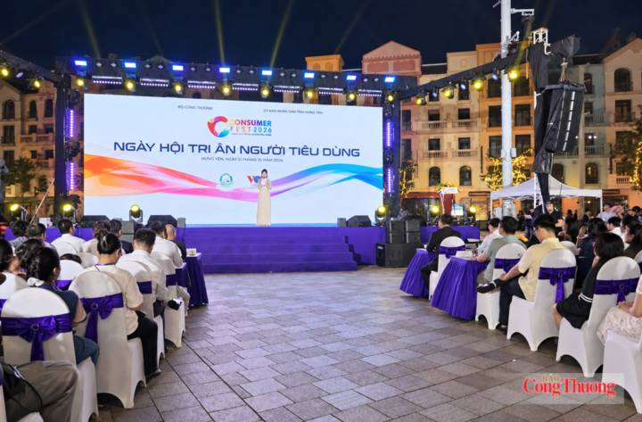 Toàn cảnh CONSUMER FEST - Ngày hội tri ân người tiêu dùng 2026. Ảnh: Minh Đức