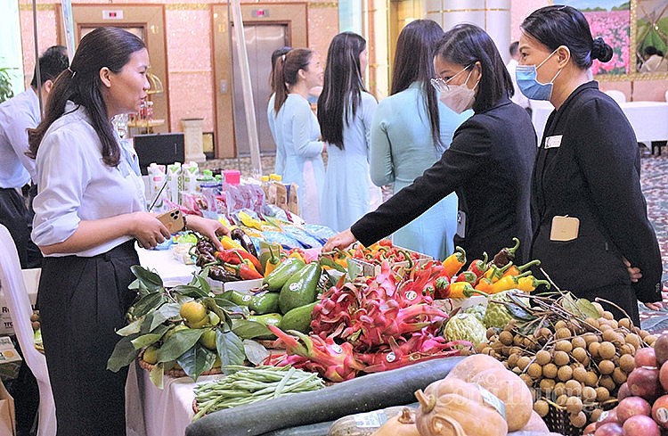 Chương trình kết nối các doanh nghiệp nhỏ và vừa trong ngành nông nghiệp và thực phẩm với các doanh nghiệp đầu chuỗi, thu mua hàng nông sản.