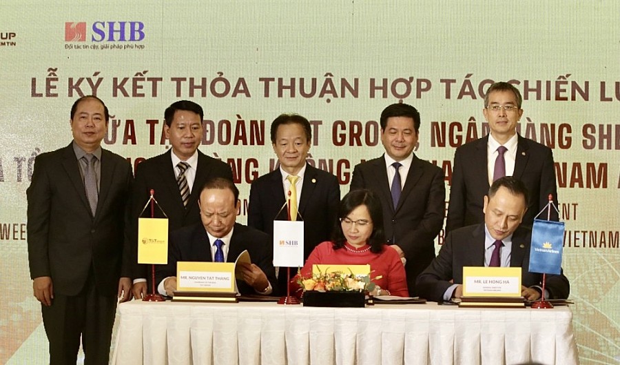 T&T Group, SHB hợp tác chiến lược cùng VietnamAirline và đường sắt Việt Nam