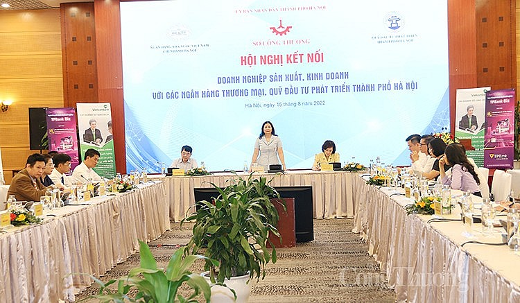 Hà Nội: Kết nối doanh nghiệp sản xuất, kinh doanh với các ngân hàng thương mại Hà Nội: Kết nối doanh nghiệp sản xuất, kinh doanh với các ngân hàng thương mại