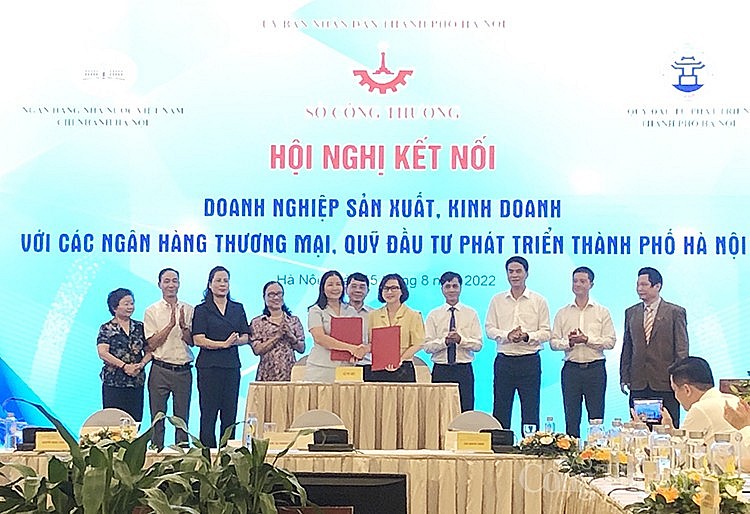 Hà Nội: Kết nối doanh nghiệp sản xuất, kinh doanh với các ngân hàng thương mại Hà Nội: Kết nối doanh nghiệp sản xuất, kinh doanh với các ngân hàng thương mại
