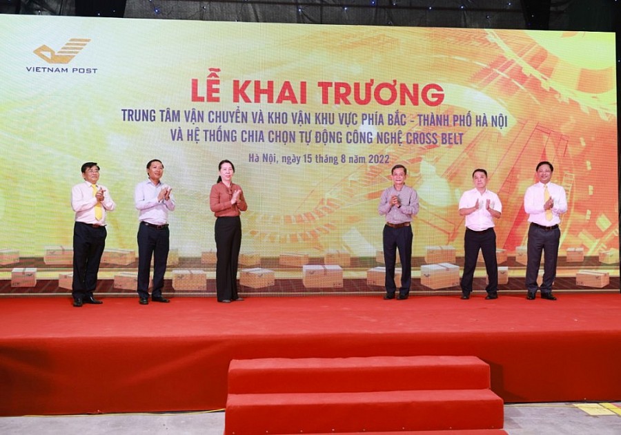 Tổng công ty Bưu điện Việt Nam khai trương Trung tâm vận chuyển và Kho vận khu vực phía Bắc Tổng công ty Bưu điện Việt Nam khai trương Trung tâm vận chuyển và Kho vận khu vực phía Bắc