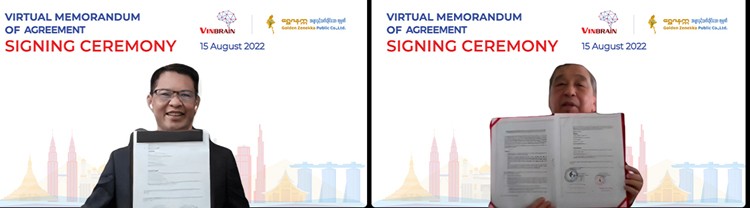 Công ty VinBrain hợp tác với Golden Zanekka, triển khai công nghệ trí tuệ nhân tạo tại Myanmar Công ty VinBrain hợp tác với Golden Zanekka, triển khai công nghệ trí tuệ nhân tạo tại Myanmar