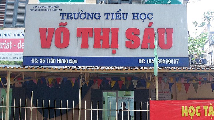 Võ Thị Sáu – Tiểu học công lập quận Hoàn Kiếm, Hà Nội (Ảnh: Nhật Nam) Võ Thị Sáu – Tiểu học công lập quận Hoàn Kiếm, Hà Nội (Ảnh: Nhật Nam)