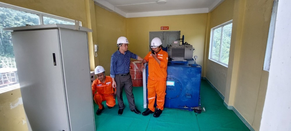 Thủy điện A Vương chủ động ứng phó trước mùa mưa bão Thủy điện A Vương chủ động ứng phó trước mùa mưa bão