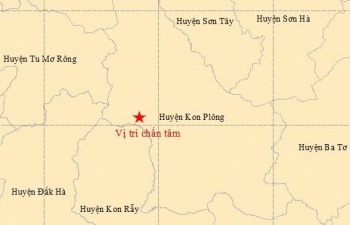 Huyện Kon Plông: Thêm 4 trận động đất trong ngày