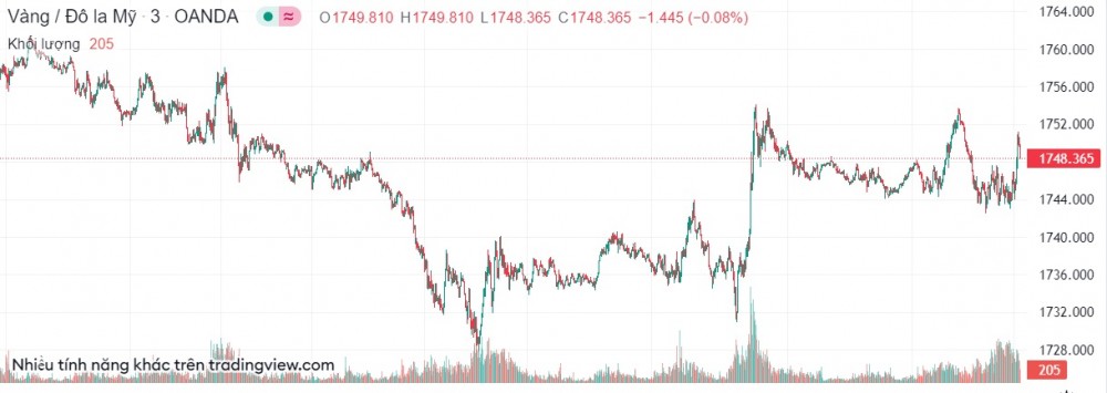 Giá vàng hôm nay 25/8: Vàng trong nước cao hơn thế giới hơn 17 triệu