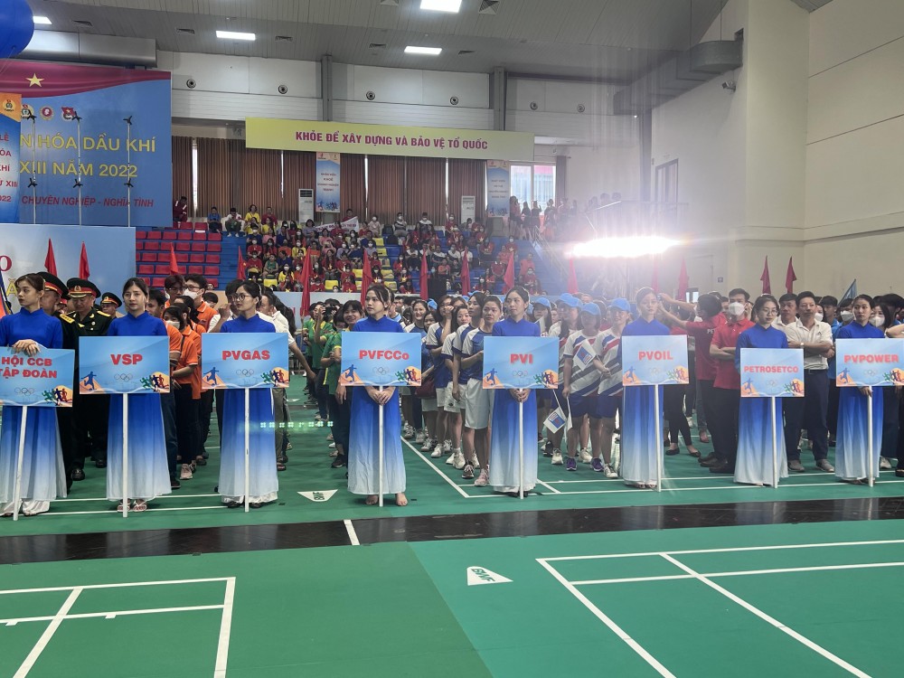 Sôi động phong trào Tuần lễ Văn hóa Dầu khí và Hội thao Dầu khí khu vực phía Bắc