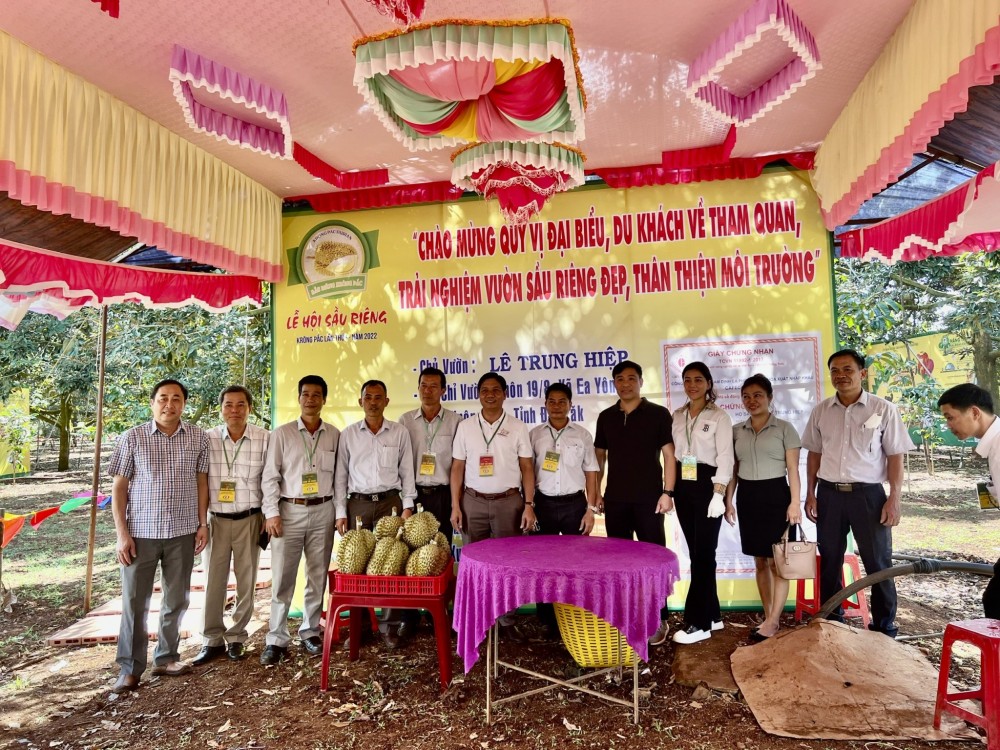 Ngày 1/9, chính thức khai mạc Lễ hội Sầu riêng huyện Krông Pắc (Đắk Lắk) lần thứ nhất Ngày 1/9, chính thức khai mạc Lễ hội Sầu riêng huyện Krông Pắc (Đắk Lắk) lần thứ nhất